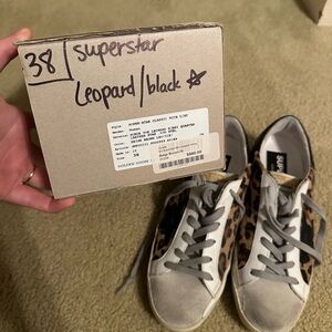 Golden Goose Deluxe Brand “Superstar” in leopard/black